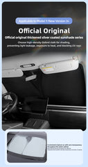 Thickened Silver Coated Sunshade Series For Tesla Model y/3+