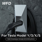 Cyber Charging Gun Storage And Winding Device For Tesla Model Y/3/X/S