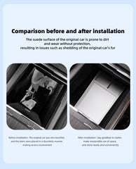 Central Controlarmrest Box Silicone Pad For Tesla New Model S/X