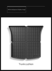 TPE Checkered Front And Rear Trunk Cushions For Tesla ModelY
