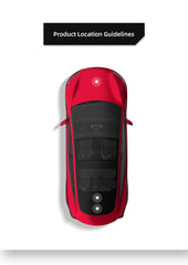 TPE Checkered Front And Rear Trunk Cushions For Tesla ModelY