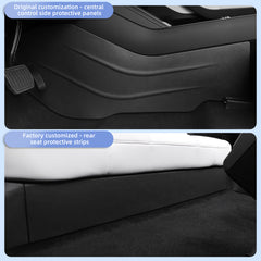 Front and rear inner door sills/center console sides/seat protective pads