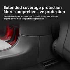 Front and rear inner door sills/center console sides/seat protective pads