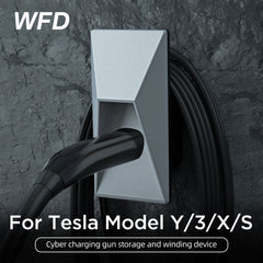 Cyber Charging Gun Storage And Winding Device For Tesla Model Y/3/X/S