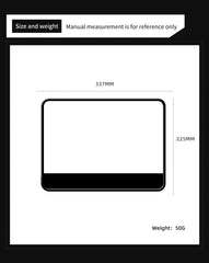 Silicone Screen Anti-collision Frame For Tesla Model Y/3