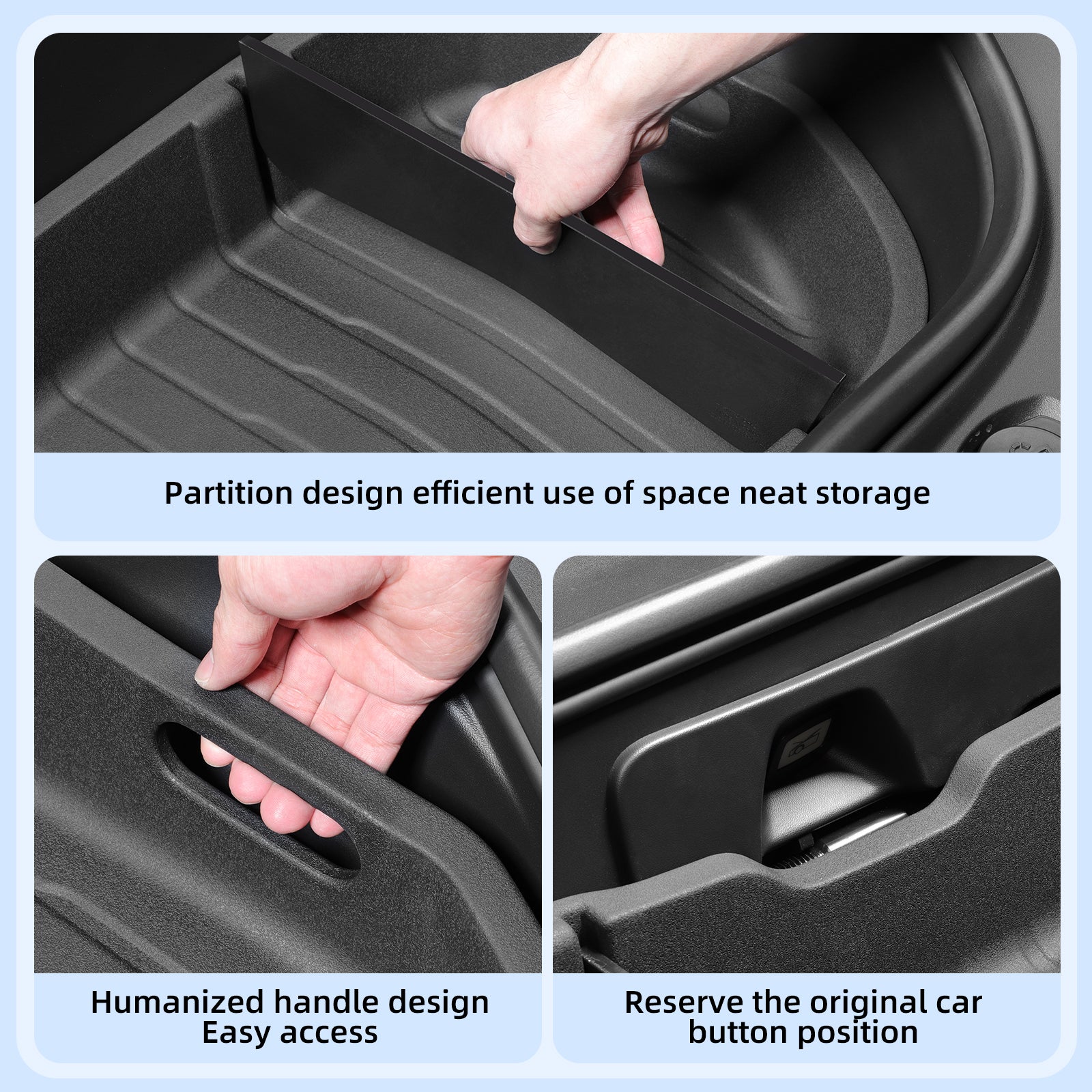 Trunk lower storage box