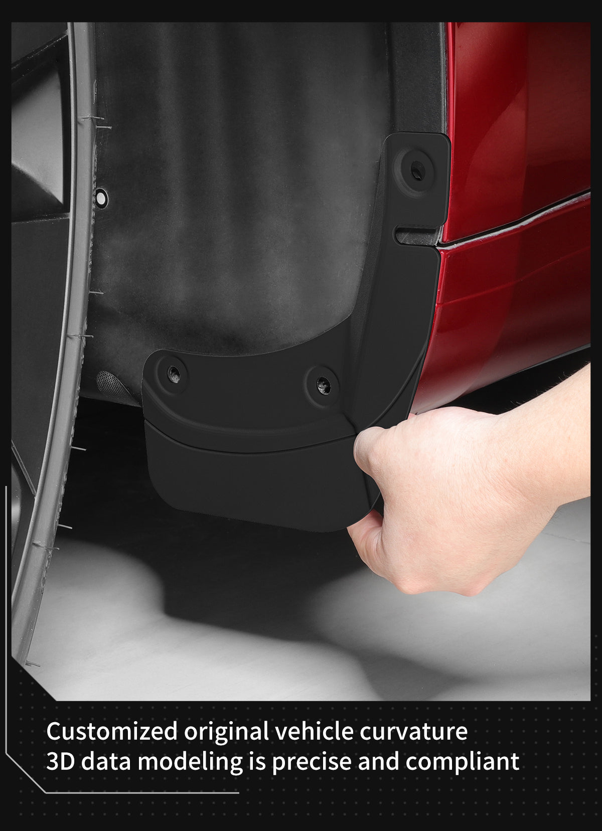 Lnvisible Mudguard For Tesla New Model 3