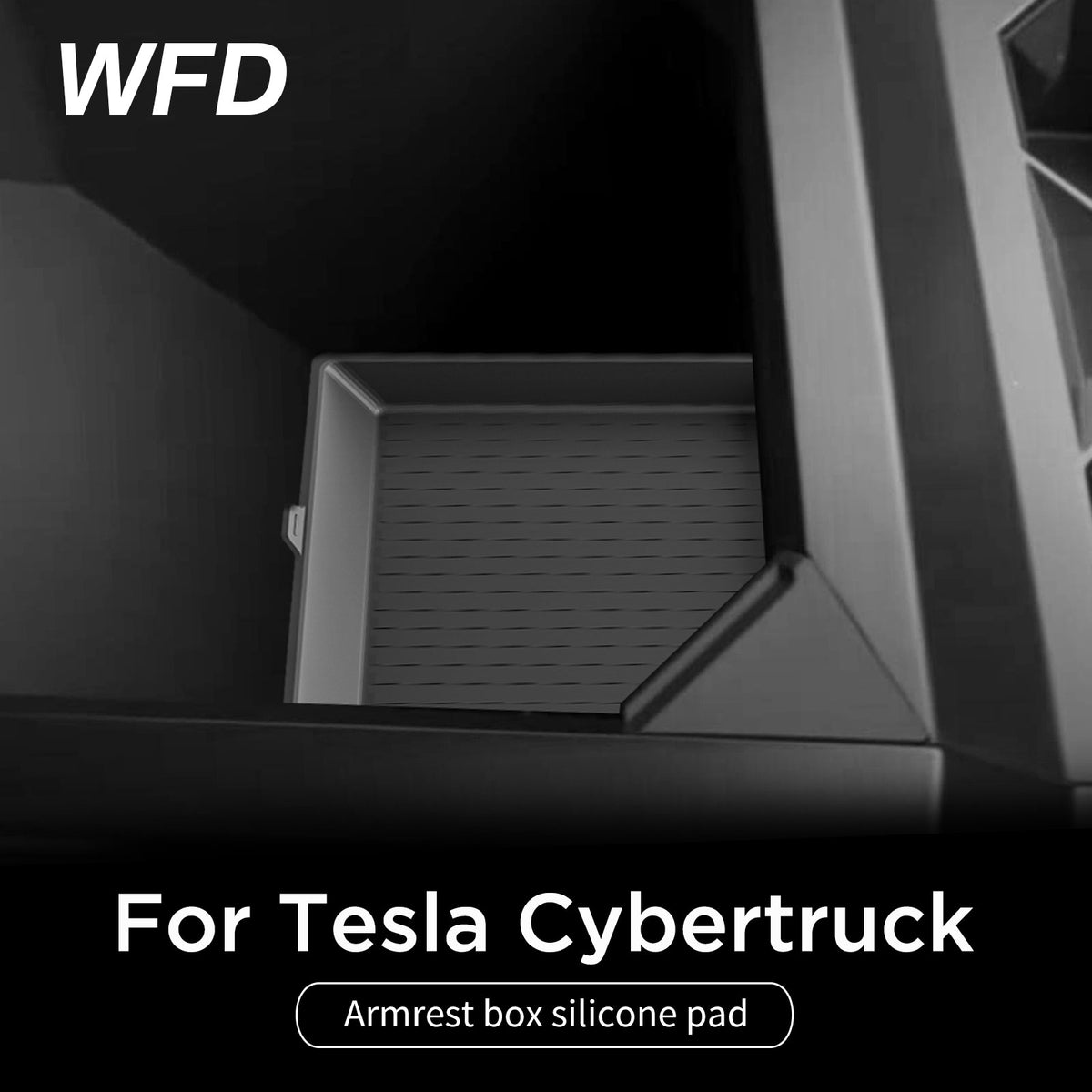 Armrest Box Silicone Pad For Tesla Cybertruck