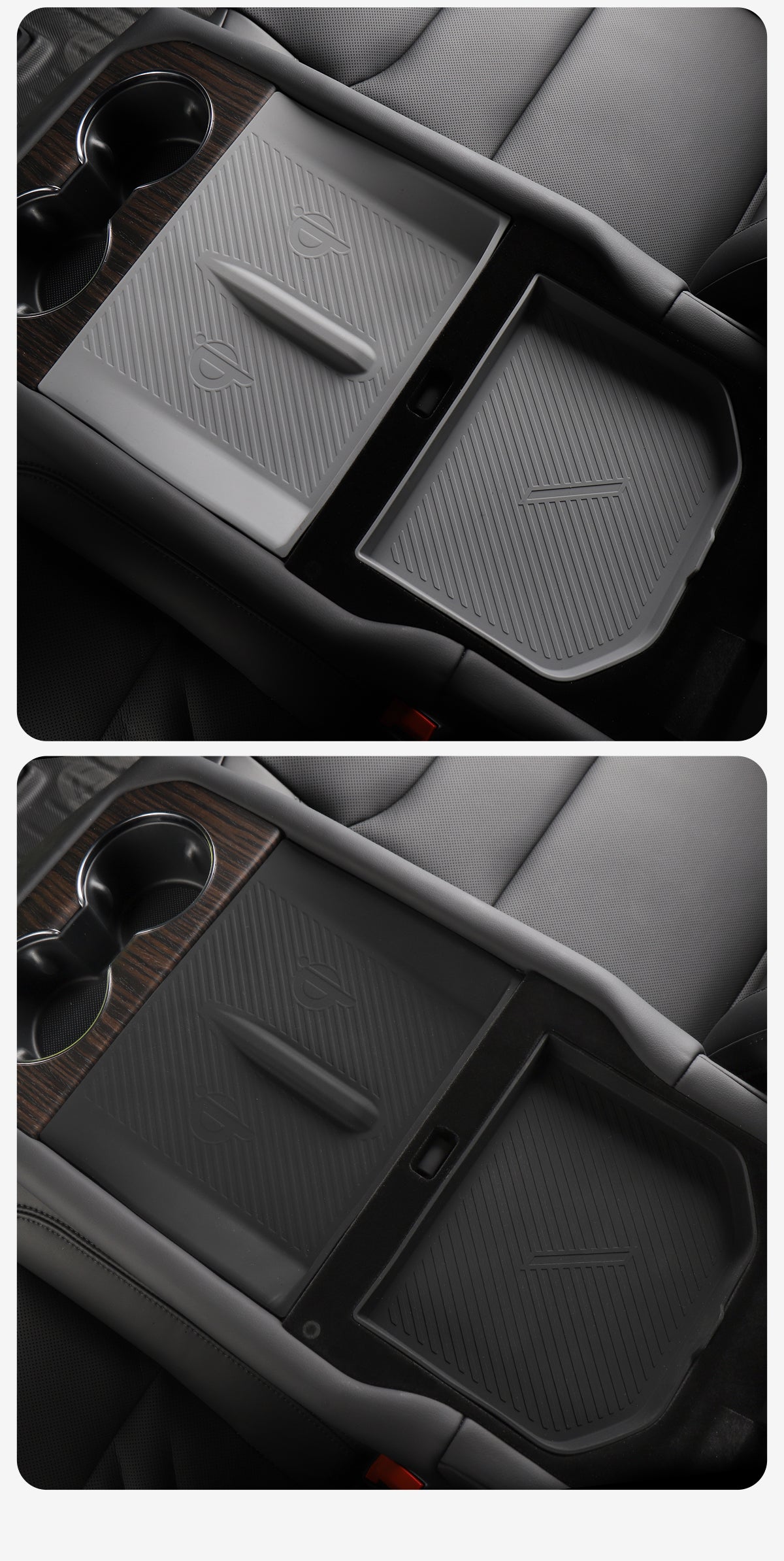 Central Controlarmrest Box Silicone Pad For Tesla New Model S/X