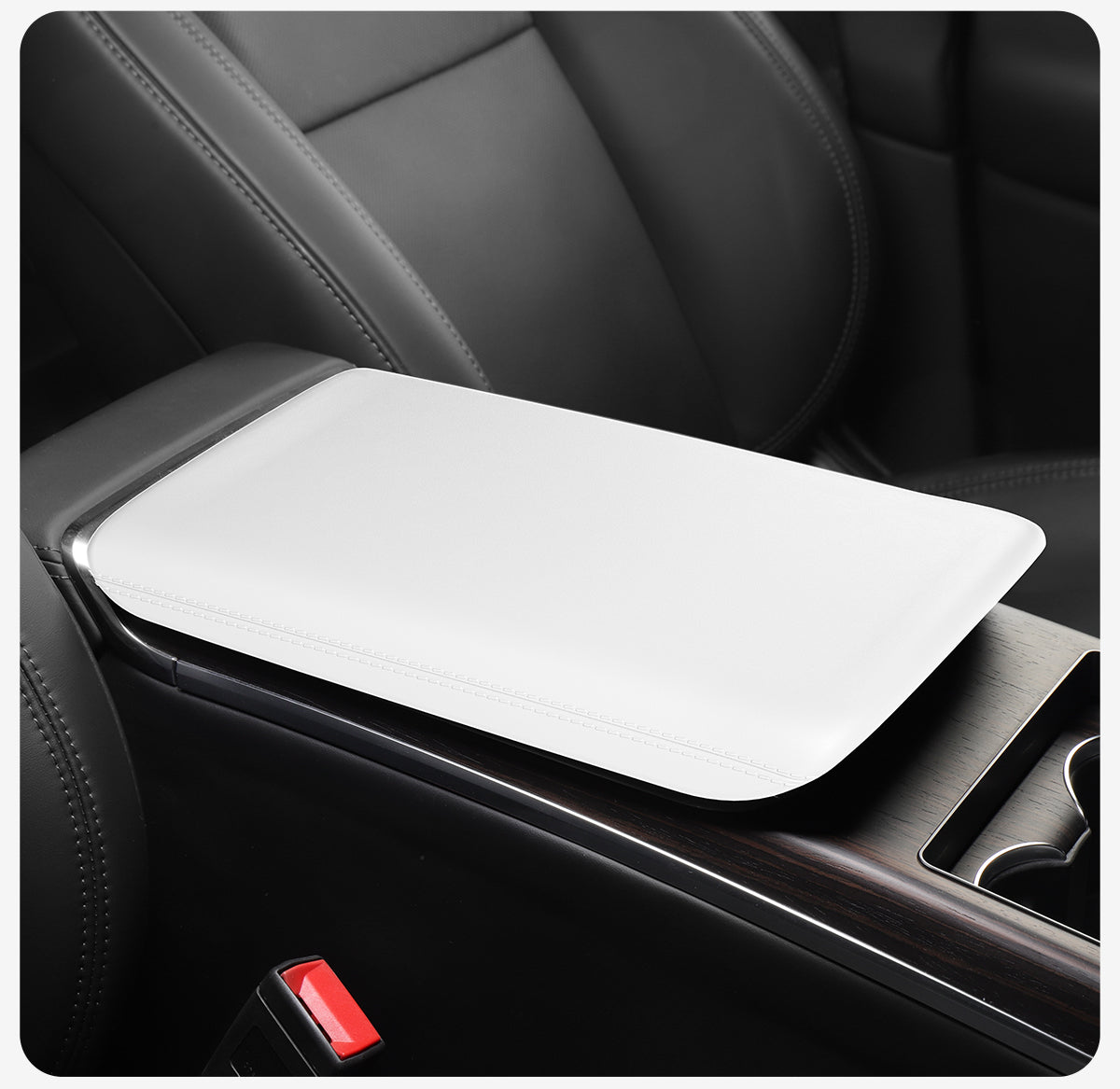 TPE Armrest Box Protective Cover For Tesla NEW ModelX/S