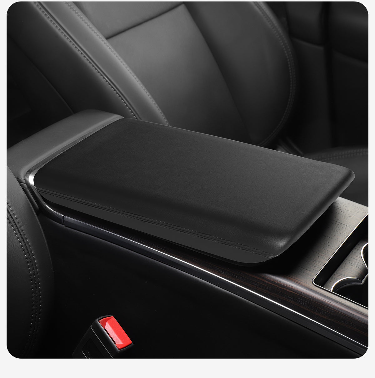 TPE Armrest Box Protective Cover For Tesla NEW ModelX/S