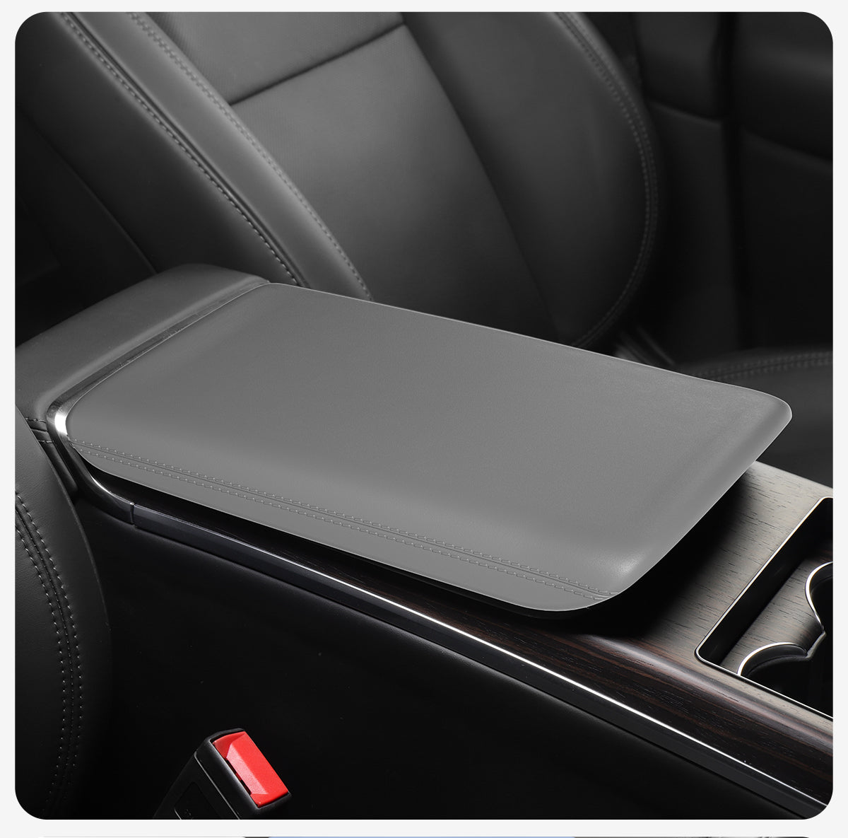 TPE Armrest Box Protective Cover For Tesla NEW ModelX/S