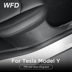 TPE Rear Door sill guard For Tesla Model Y