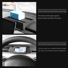 Instrument panel silicone storage box