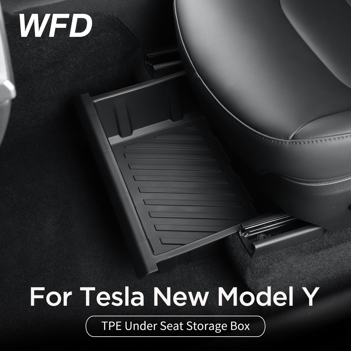 TPE Under Seat Storage Box For Tesla New Model Y