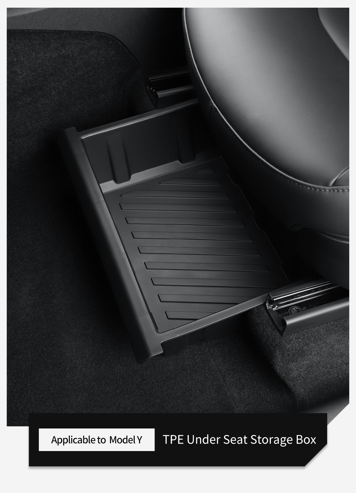 TPE Under Seat Storage Box For Tesla New Model Y