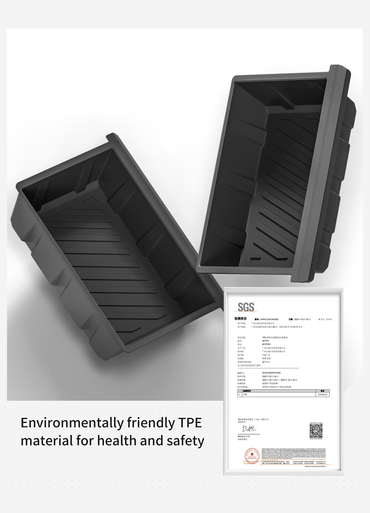 TPE Under Seat Storage Box For Tesla New Model Y