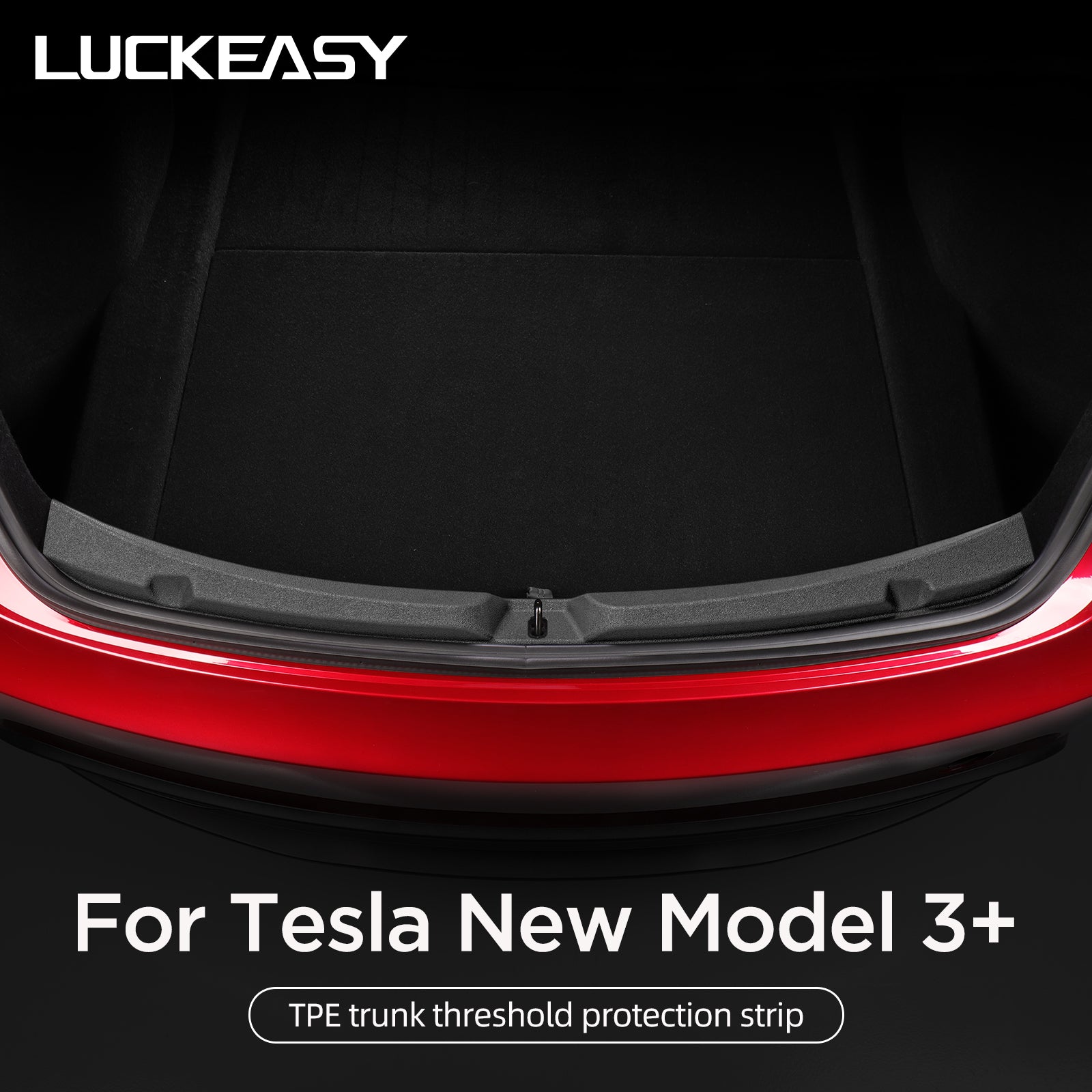 TPE Trunk Threshold Protection Strip For Tesla New Model 3+