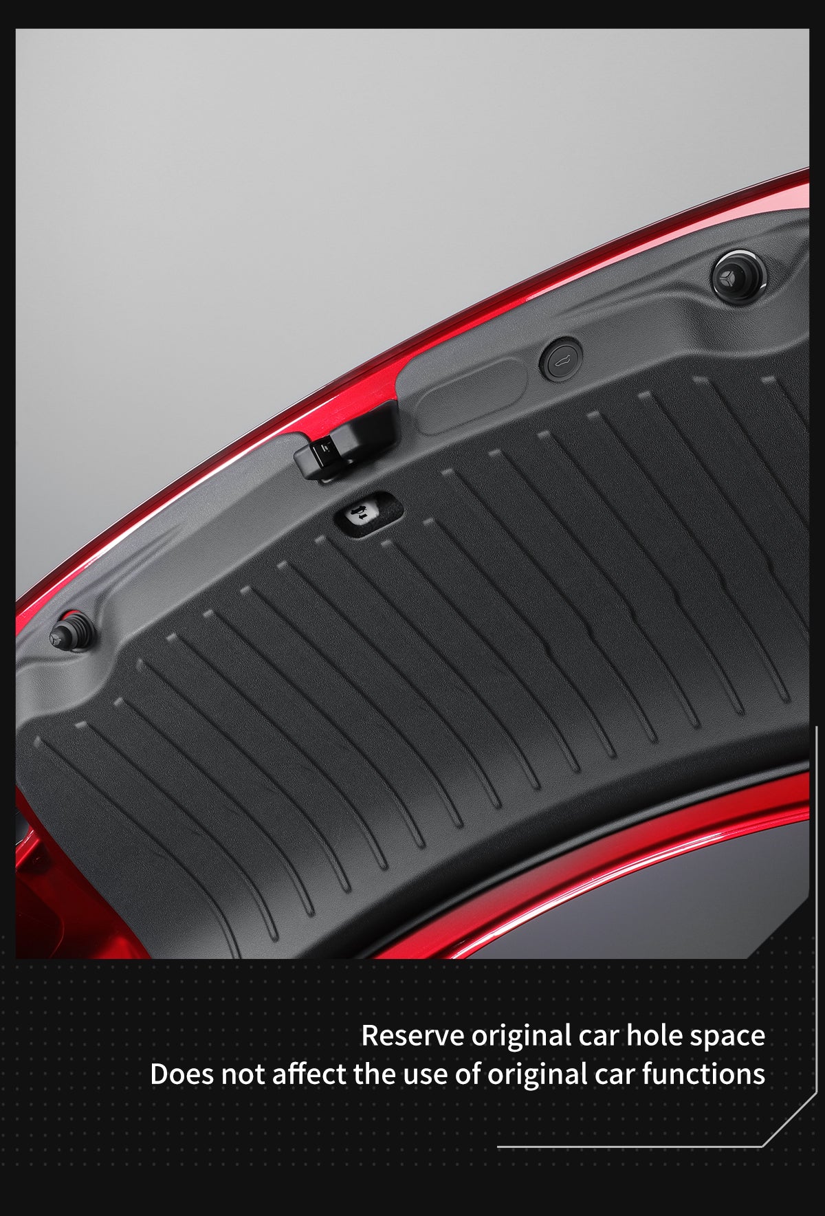 TPE trunk lid inner lining protective plate